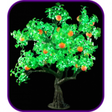 LED Peach Fruit Tree - 46