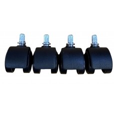 Genuine 4-Pack Caster Wheels for Bissell Portable Carpet Cleaners