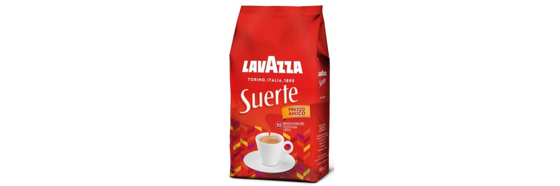 פולי קפה 1 ק"ג Lavazza Suerte Prezzo Amico
