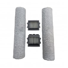 Genuine Accessory Kit for Tineco Stretch & S9 Series (2 Brush Rollers + 2 Dry Filters)
