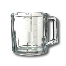 Glass blender jug