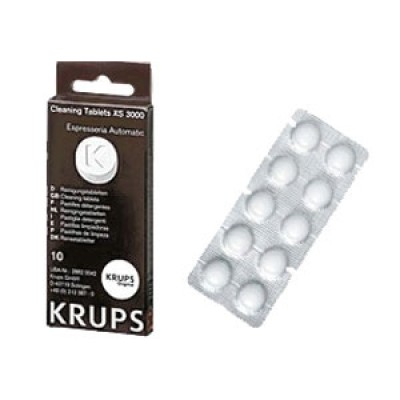 Krups XS3000 cleaning tablets for coffee machine