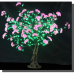 LED Peach Blossom Tree with Leaves - 47