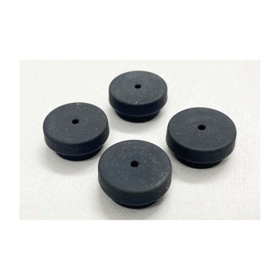 Four original rubber feet for Kenwood KCL9 mixer